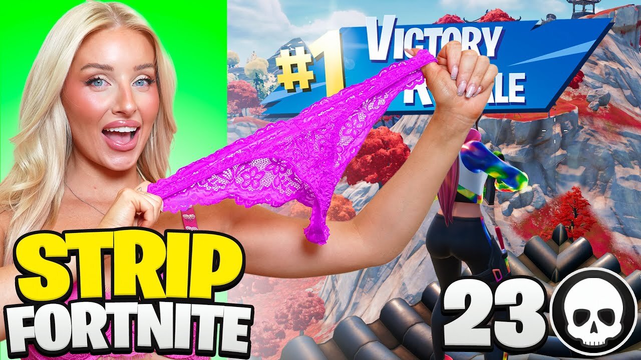 1_KILL_=_REMOVE_1_CLOTHING_PIECE_ON_FORTNITE___Charlotte_Parkes