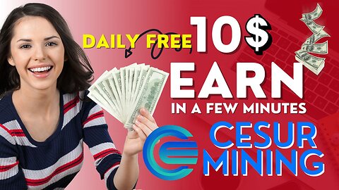How To Earn $10 Daily for FREE? 🤯 CESUR Mining Explained (Fast & Easy Money Online!) 💻✨