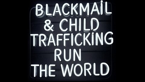Blackmail & Child Trafficking Run the World - "Diddy and Epstein Elite Trafficking Dynasty"