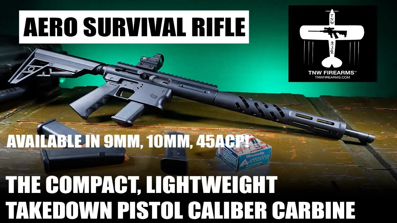 Aero Survival Rifle PCC (Pistol Caliber Carbine)