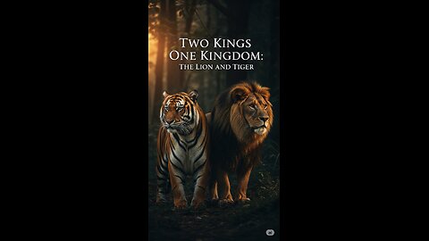 Two Kings, One Kingdom: The Lion and Tiger