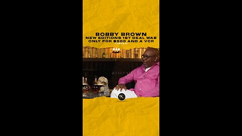 @kingbobbybrown #Newedition 1st deal was only for $500 and a VCR