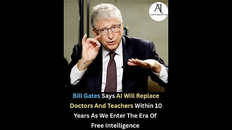 Bill Gates: AI Will Replace Doctors & Teachers by 2035 | The End of Human Jobs?