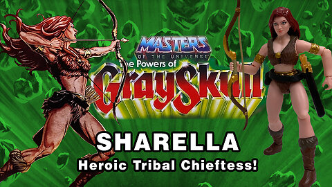 Sharella - Powers of Grayskull - Masters of the Universe Origins - Unboxing & Review