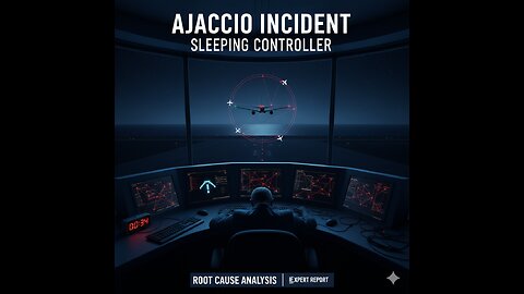 Sleeping Air Traffic Controller? Plane Circles Corsica in Mid-Air Scare!