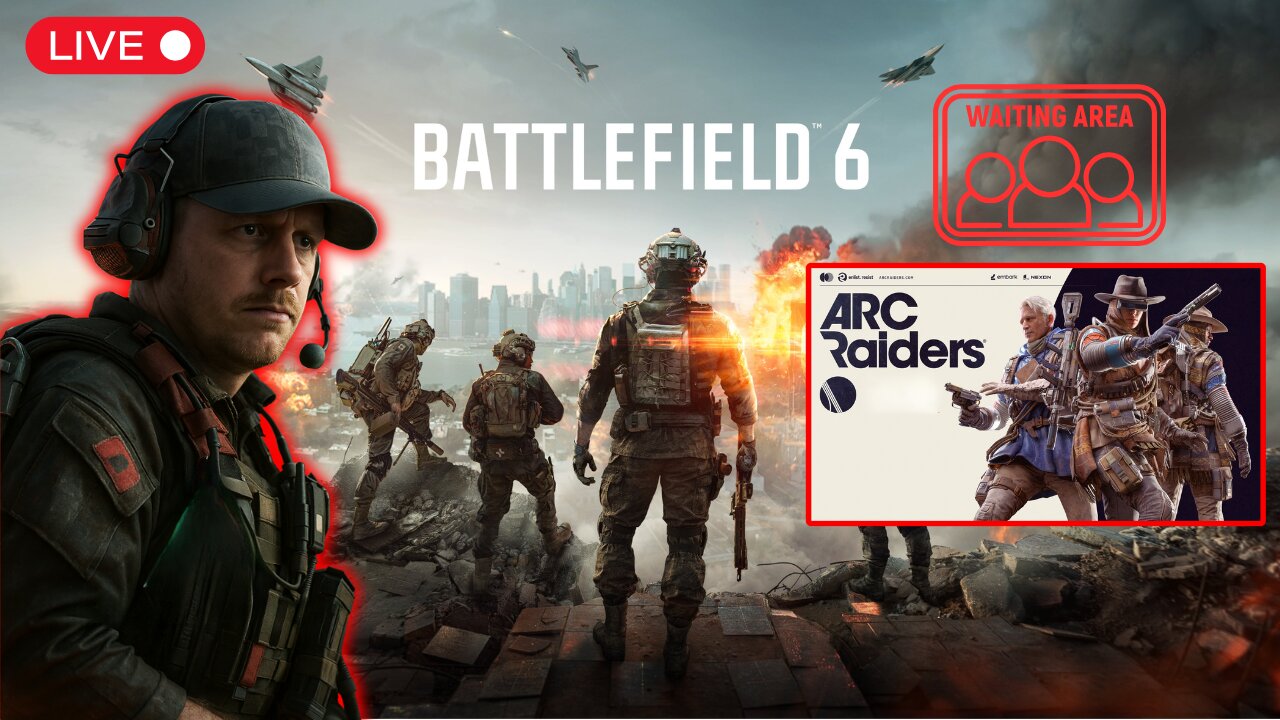 Battlefield 6 Ranking Up Something.........Arc Raiders Tomorrow
