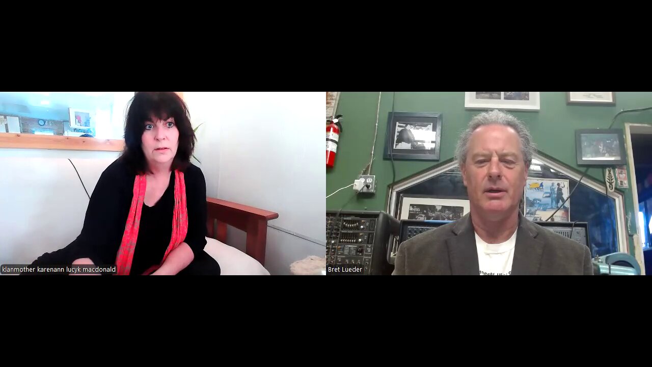 "The Klan Mother" Part I The Bret Lueder Show with Guest :karenann macdonald Episode #115
