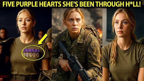 She Looked New - Then She Laid Down 5 Purple Hearts!