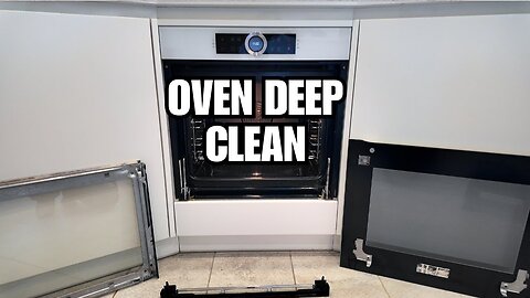 BOSCH Oven Door Glass Deep Cleaning