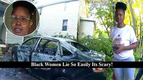 Crazy Black Ex Girlfriend Burns Mans Baby Momma Car Then Lies To Police!