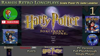 Harry Potter and the Sorcerer's Stone | PC Game | 2001 | Episode #1 | Background and Tutorial