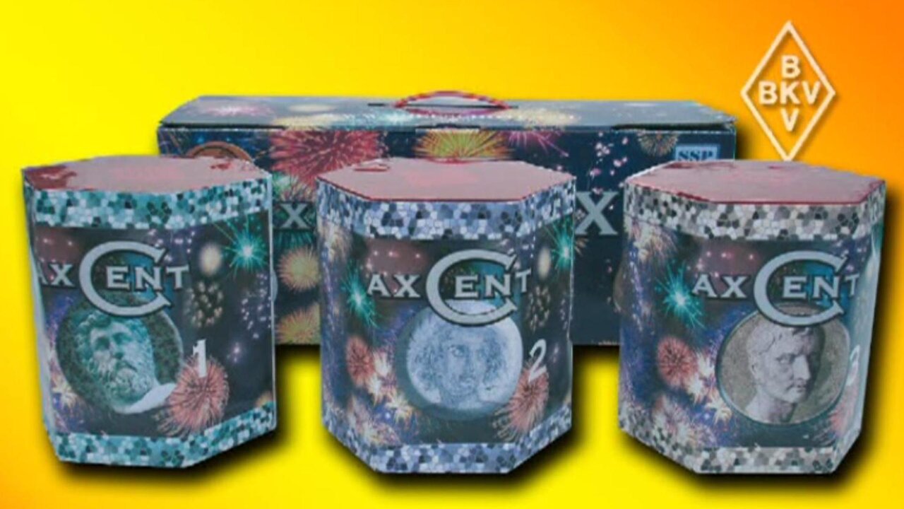 BKV - Axent Box 1 - 3 Vuurwerk Cake Box