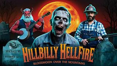 🔥Bloodmoon Over the Mountains 🪕 | Hillbilly Hellfire | 💀 Bluegrass Power Metal ⚡