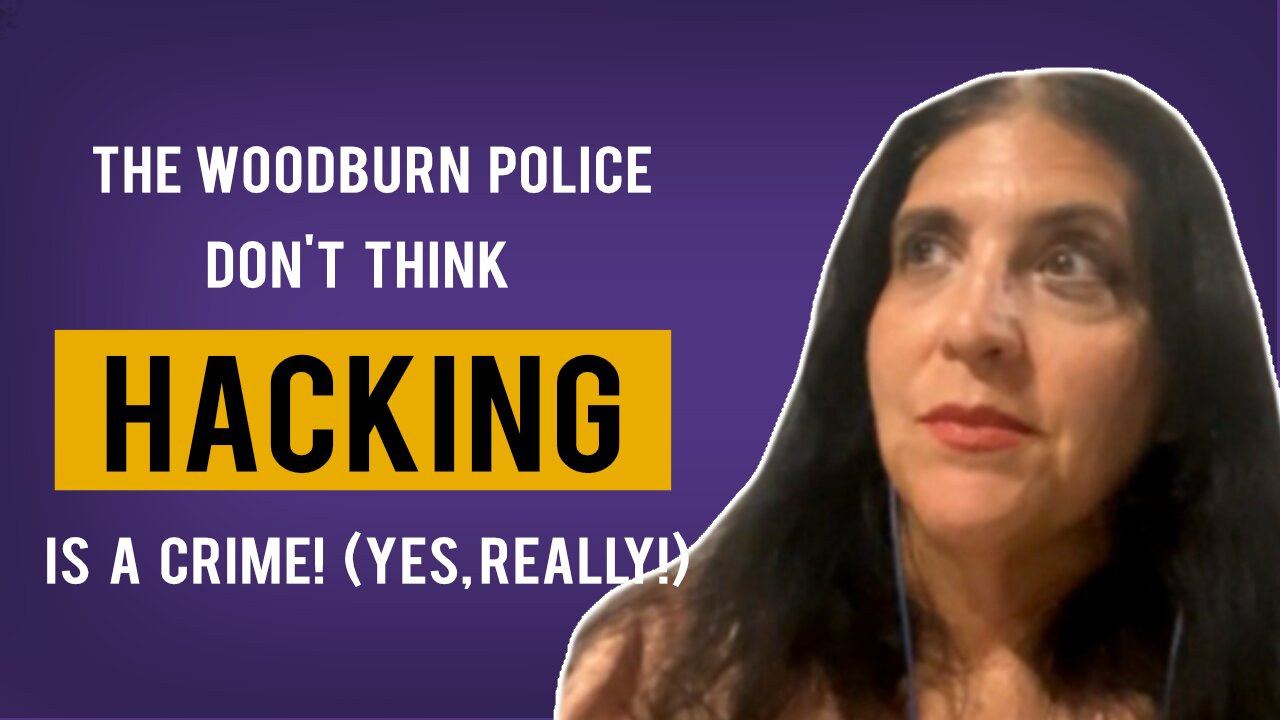 The Woodburn police said hacking isn’t a crime