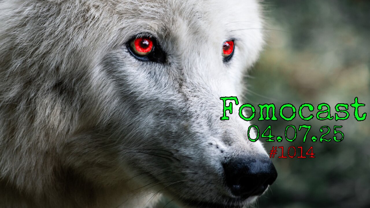 Fomocast #1014 04.07.25 | Cramer Cried Wolf 🐺 (Again)... Now Science Does Too Jurassic Park Style