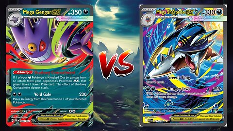 Pokemon TCG Live Mega Gengar EX VS Mega Sharpedo EX Toxtricity!!