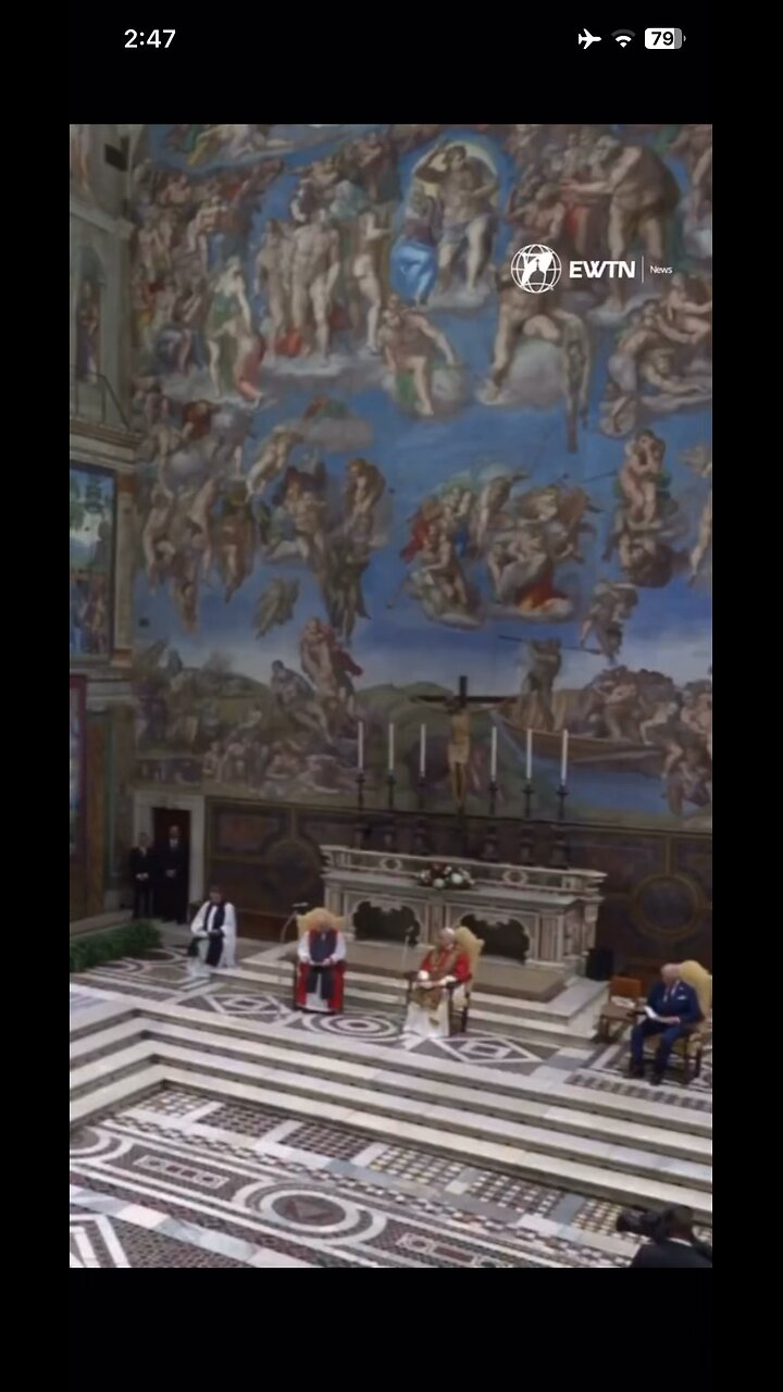 King Charles 3 rd in Vatican 23/10/2025