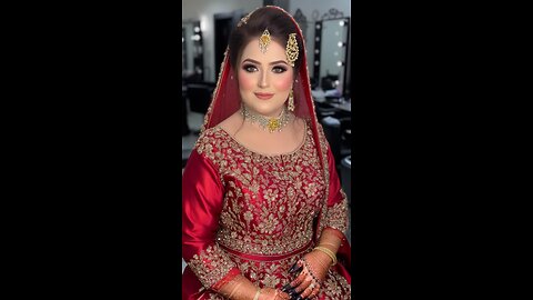 👁️ Golden Bridal Eye Glow in One Shot! ✨