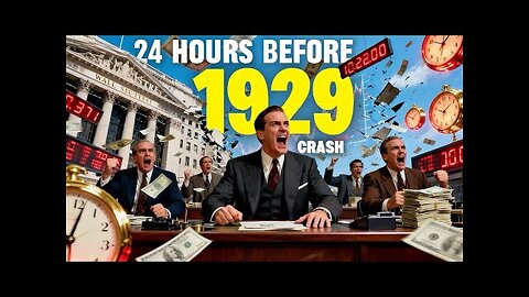 Wall Street’s Last Hours Before the 1929 Crash — Total Financial Chaos Exposed