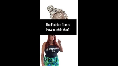 Can you tell? #fashiongame #stupidrichpeoplefashion #fashion #funny #wtf #howmuchisthis