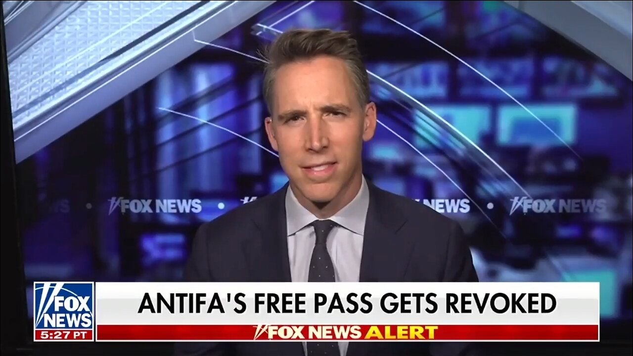 Sen Josh Hawley: Biden's FBI Investigated Charlie Kirk To Intimidate Him