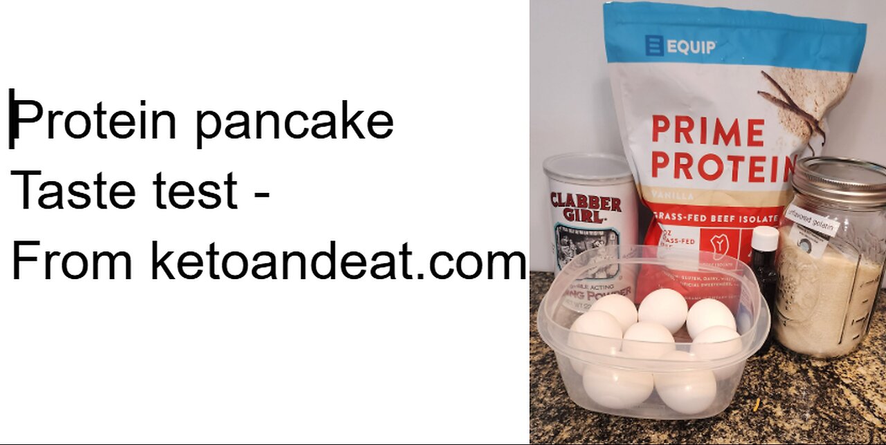 EP37 - Protein pancakes (taste test)