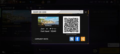 Freefire QR codes lots