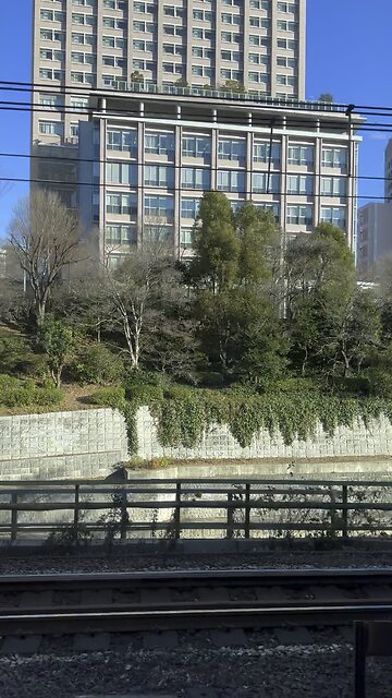 Train commute in Japan