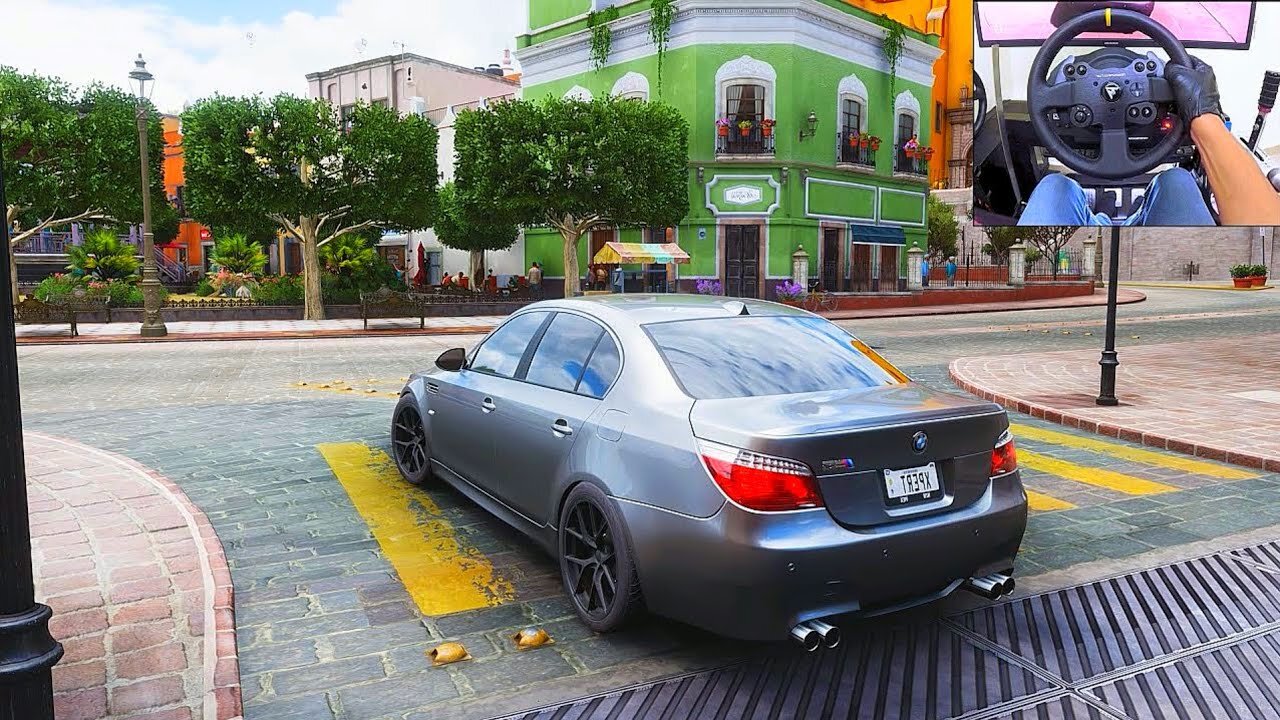 BMW E60 M5 - Forza Horizon 5 | Thrustmaster TX gameplay