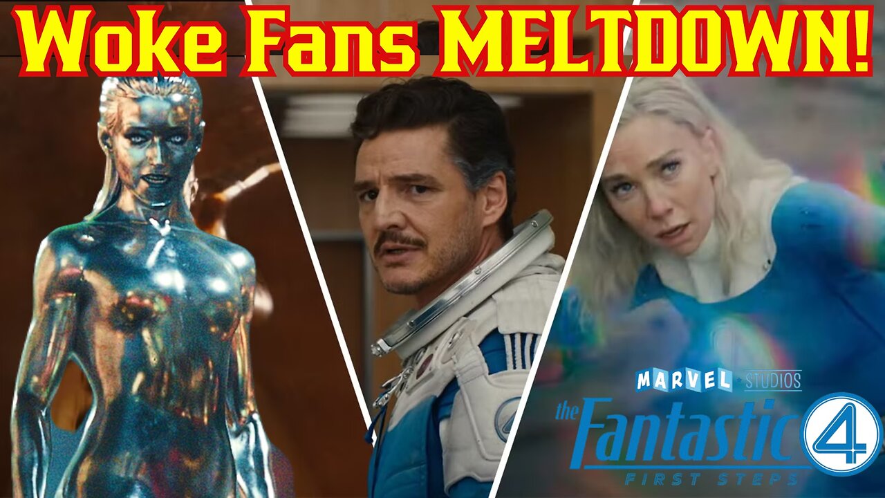 Fantastic Four Trailer Divides Fans As Shills Meltdown Over Criticism! Female Silver Surfer Soy Reid