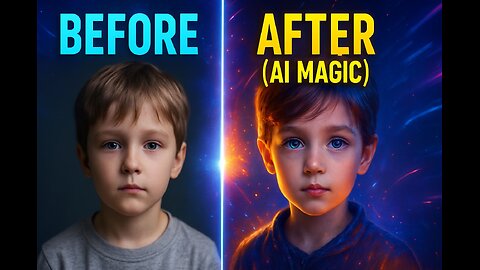 "AI Gave This Photo a Soul 😳 | Before vs After