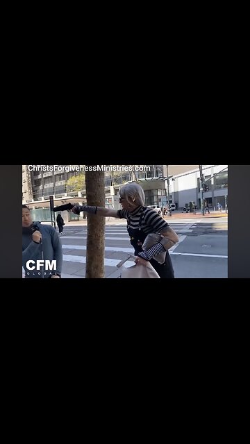 Trans Pulls Gun on Preacher