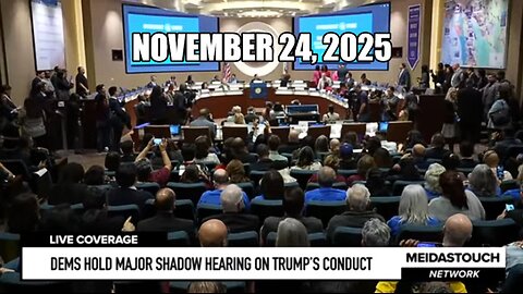 Dems hold SHADOW HEARING on Trump, Guardsmen Shot in DC