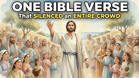 One Verse That Silenced an Entire Crowd in the Bible
