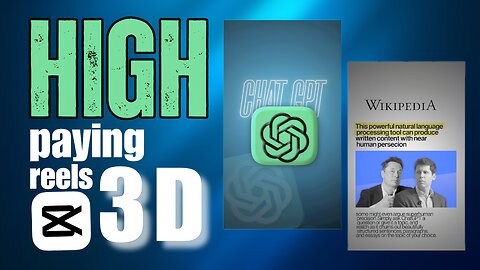 EASY 3D REELS in CAPCUT for Big Earnings 💰 | Step-by-Step Editing Tutorial