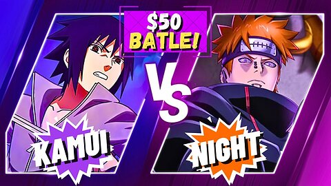 $50 Challenge! Can This Sasuke Stay Undefeated In Naruto Storm Connections