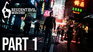 The President Is Down! | Resident Evil 6 Part 1
