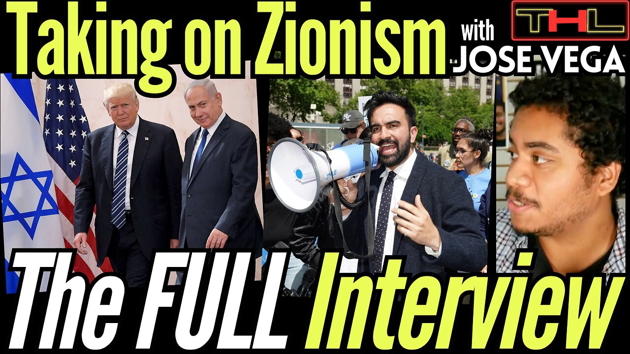 How to Stop Zionism & World War III, plus MSM Freaks Out Over Mamdani's Big WIN - with Jose Vega
