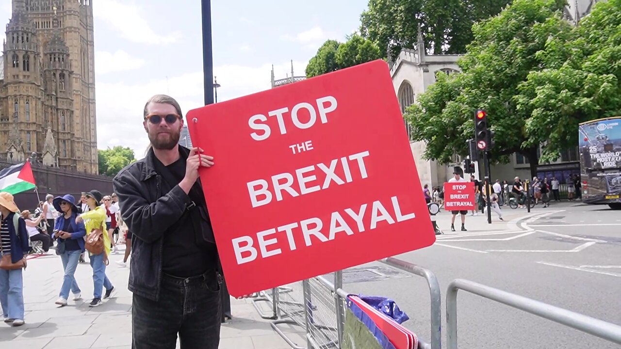 Brexit Protests Re-loaded: London 16th July 2025