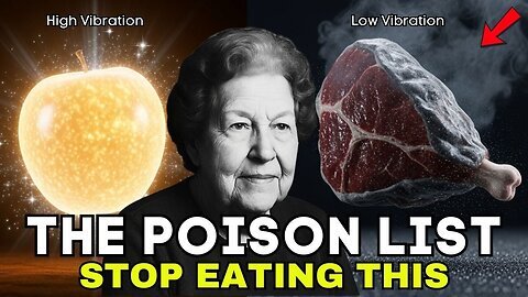 URGENT DIET WARNING: 3 Foods That "Lower Your Vibration" Instantly [The Poison List]