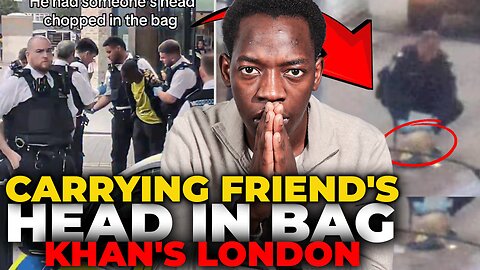 Carrying a friend's head in a bag. Admits he was going to sell it