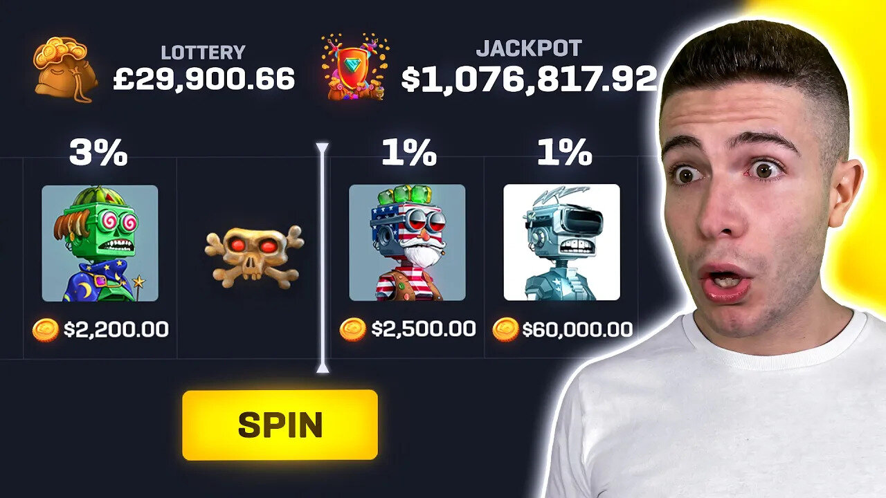 NFT GAMBLING | ROLLBOTS AND RLB LOTTERY 💰 $1,000,000 JACKPOT