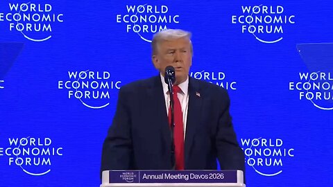 President Trump's address and interview at the World Economic Forum in Davos, Switzerland- Jan, 21 2026