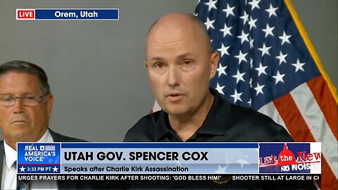 Utah Gov Spencer Cox: This is a political assassination