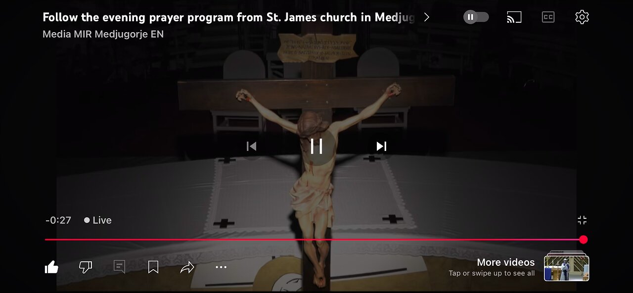 Medjugorie : prayers by the Cross