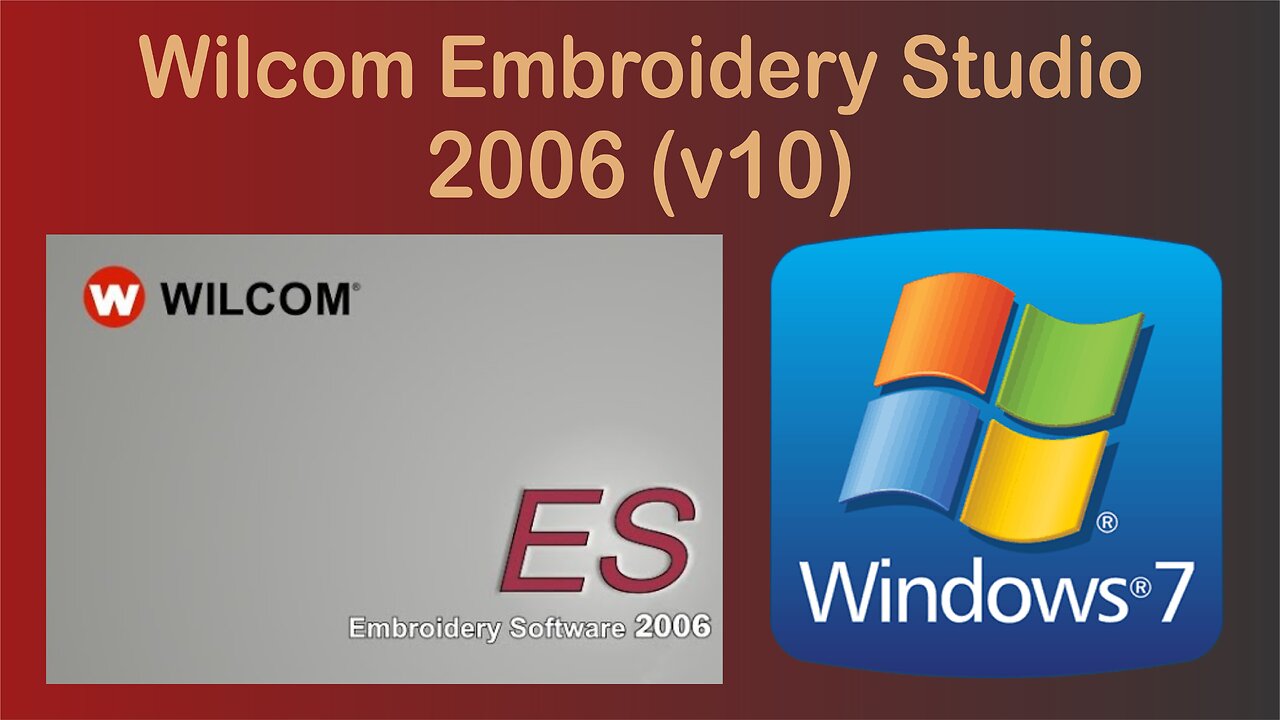 Installation Wlcom Embroidery Studio 2006 in Windows 7 (64bit)