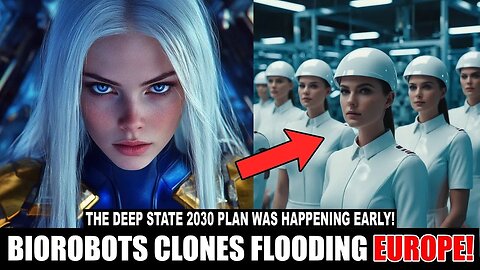 Deep State 2030 Plan Happening Too Early! - Biorobots, Clones flooding Europe!