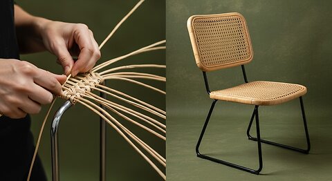 Weaving Rattan in Metal Frames:Tips and Tricks for Beginners