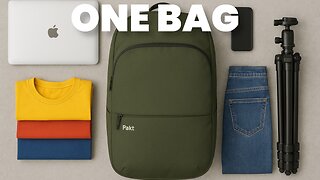 8 Months One Bag Travel with Pakt Travel Bag and Tomtoc Navigator!🤯