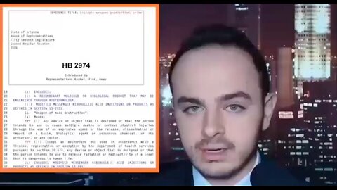 NWO: Legislation declares vaccines as bioweapons